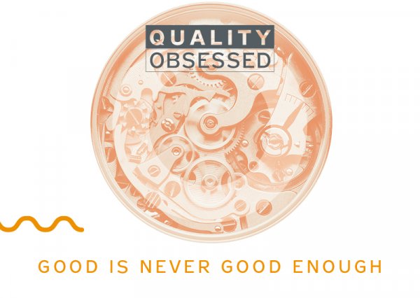 QUALITY OBSESSED - A MINŐSÉG MEGSZÁLLOTTJAI VAGYUNK